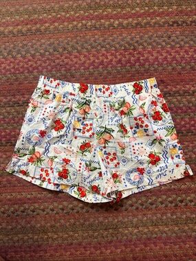 VINYL THREADS Fruit & Floral Print Cotton Lounge BOXER Shorts